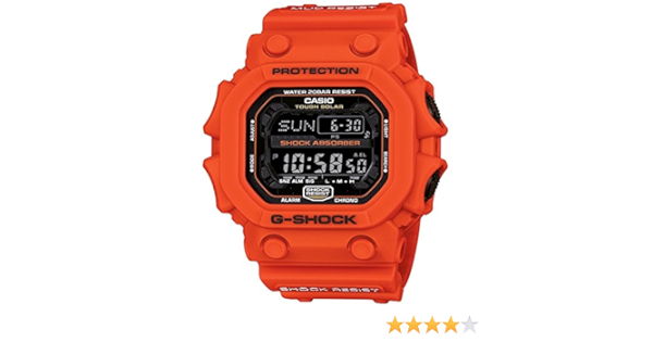 Amazon.com: Casio GX-56-4ER Mens G-Shock Extra Large Orange Solar Powered  Watch : Clothing, Shoes \u0026 Jewelry