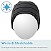 Qshell Winter Comfy Bluetooth Beanie Washable Hat w/Basic Knit Music Cap with Speakers & Mic Hands Free Wireless Bluetooth Headphones Headsets for Running Skiing Skating Hiking,Christmas Gifts