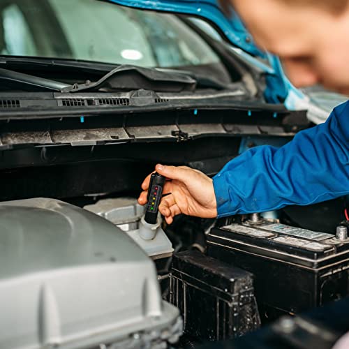 KHTD Brake Fluid Tester Pen, Auto Brake Diagnostic Testing Tool with 5