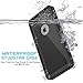 PunkCase for iPhone 7s Plus Waterproof Case [StudStar Series] [Slim Fit] [IP68 Certified] [Shockproof] [Dirtproof] [Snowproof] Armor Cover for iPhone 7 Plus & 7s + [Black]