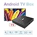 EVANPO Android TV Box 8.1 [4GB/32GB] 2018 Updated Smart TV Box Media Player Quad Core/ 64 Bits/BT 4.1/ H.265/ 3D UHD 4K Android TV Player with Wireless Mini Keyboard (Backlit)