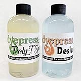 Dyepress Poly T-Spray Sublimation Coating for T-Shirts (Makes 1/2 Gallon) + Desizer (Makes 32 oz.)