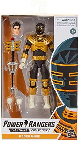 gold zeo ranger action figure