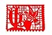 Super Value Depot Two Large Plastic Mexican ?Papel Picado? Banners. (Over 16 feet Long Each Banner). 20 Individual pannels. (10 pannels per Banner). A Colorful Touch for Your Celebrations.