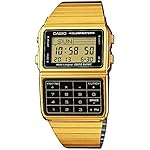 Casio #DBC611G-1D Men’s Gold Tone 25 Memory Calculator Databank Watch