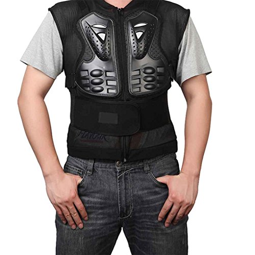 Motorcycle Jacket Motocross Body Armor Jacket Vest Skiing Skating Jackets Outdoor Sports Protective Chest Back Guard - Thumbnail 2