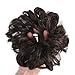SLLIE Messy Hair Bun Extensions Chignons Hair-Hair Scrunchie Scrunchy Updo Hairpieces