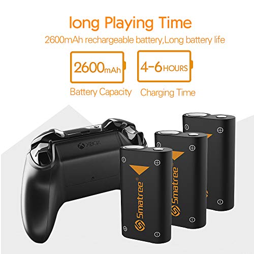 Smatree 3x2600mAh Rechargeable Battery Pack Compatible with Series XS