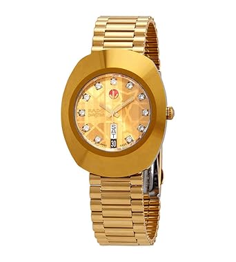 Buy Rado Yellow Dial Stainless Steel Strap Analogue Automatic Wrist Luxury Watch For Men Online At Low Prices In India Amazon In