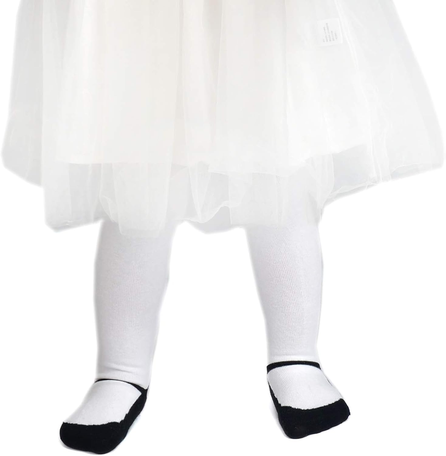 Epeius Baby Tights Seamless Non Slip/Skid Grip Leggings Cotton Pantyhose Newborn Infant Toddler 3-Pack: Clothing