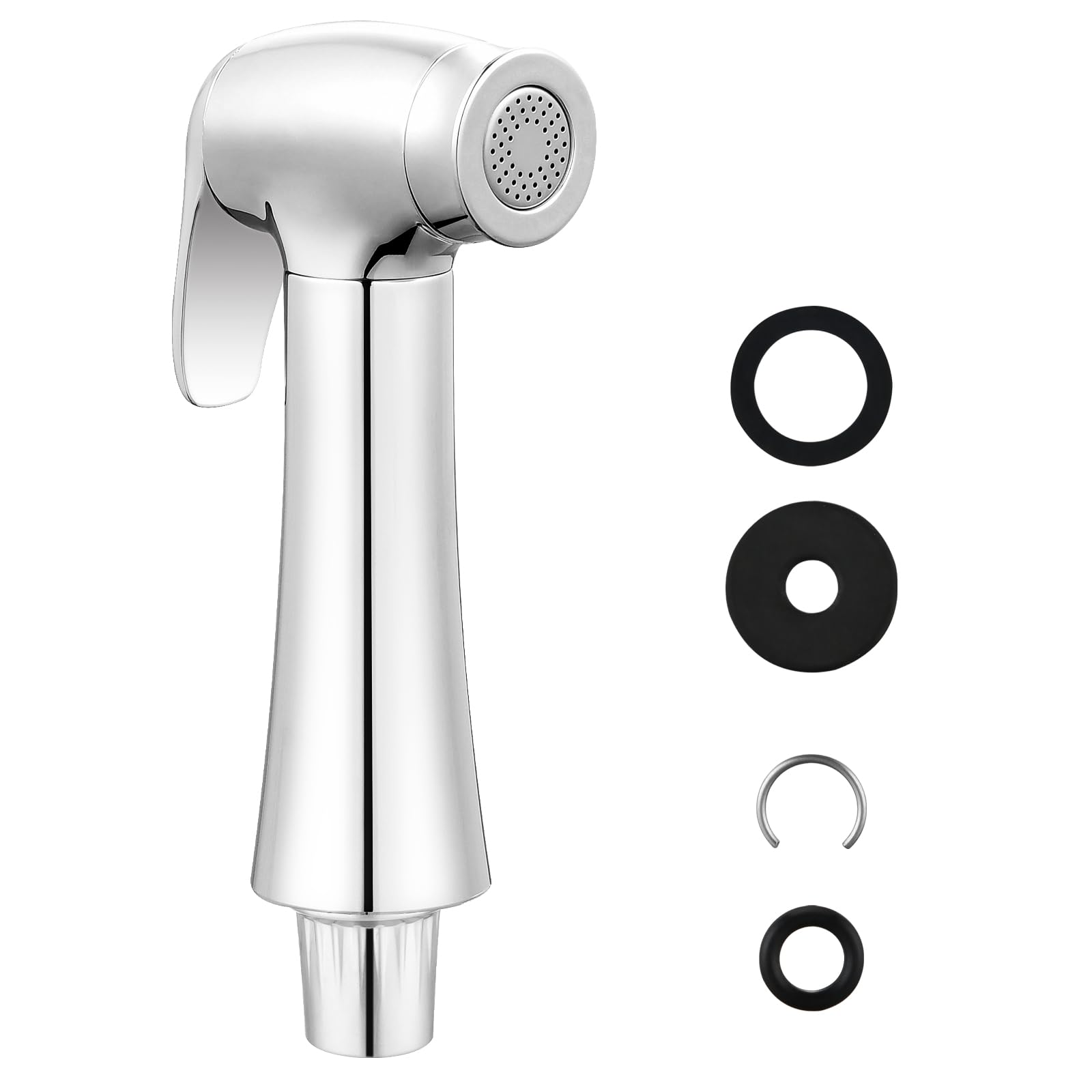 Photo 1 of Universal Fit Sink Spray Attachment, Kitchen Side Sprayer Head, Pull Out Spray Head, Kitchen Sink Faucet Replacement Parts, Chrome