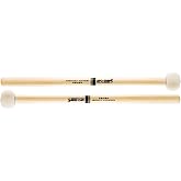 ProMark Bass Drum Mallets - Performer Series - Extra Dense Felt Head - Ideal for 20-22 inch Bass Drums - American Hickory Handles - Comfort Flare Grip - Exceptional Balance, Sound Projection - 1 Pair