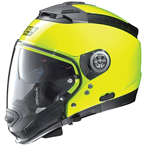 NOLAN N44 EVO HI-VISIBILITY N-COM