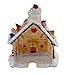  4”x5” Acrylic Gingerbread House Night Light, Christmas Holiday Gift, Room Decorative Kids Lamp - Uses Standard C5 Bulb.