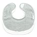 Bumkins Absorbent Cotton Chin Bib, Grey, 2-Count