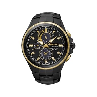 Analog Black Dial Men's Watch-SSC573P1