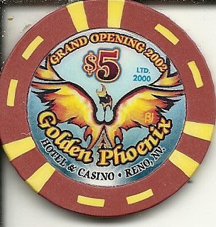 Amazoncom 5 Golden Phoenix Eagle Vintage Reno Nevada