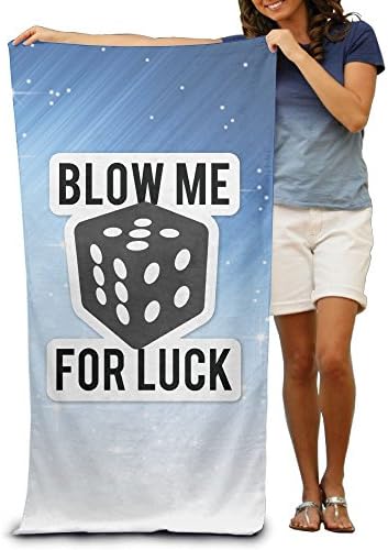 ShanxianP Blow Me For Luck Soft Absorbent Beach Towel Pool Towel 3050