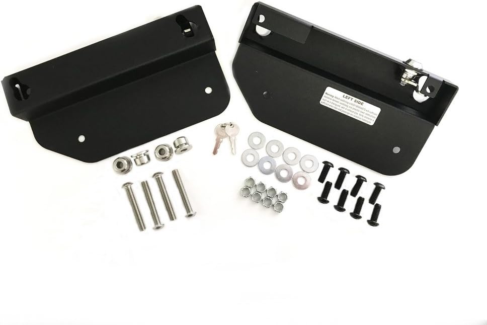 Easy Brackets DNA-R1HB Compatible with Harley-Davidson Dynas With Hard Mount Backrest (See details for specific models)