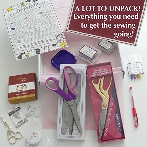 Madam Sew Get The Sewing Going Kit, 13 Piece Sewing Supplies and