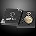 SIBOSUN Doctor Who Pocket Watch Dr. Who Men Quartz Chain Bronze Case White Dial Antique Full Hunter