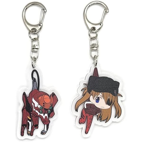 Amazon.com: EBTY DREAMS Inc. - Set of 3 Neon EVA Acrylic Keychain
