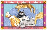 NAP'S Cat Placemat, Friends Gather Here