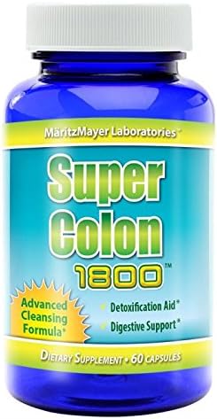Super Colon Cleanse 1800 Maximum Body Cleansing Detox Weight Loss Pills