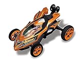 Race Tin Micro Stunt Racer, 1:32 Scale, Orange Vehicle