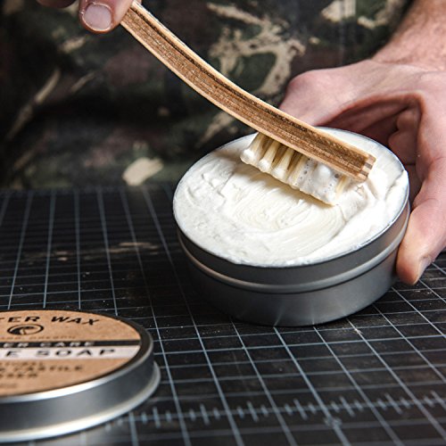 Otter Wax Saddle Soap | 2oz | All-Natural Leather Cleaner | Made in USA