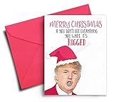 Funny Christmas Card / Holiday Card - Donald Trump
