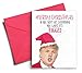 Funny Christmas Card / Holiday Card - Donald Trump