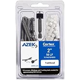 FastenMaster Cortex Concealed Fastening System 50 lin ft with 2" Screws For Use With AZEK Traditional Trim