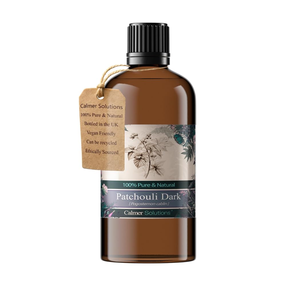 Patchouli Dark 100% Essential Aromatherapy Oil 50ml