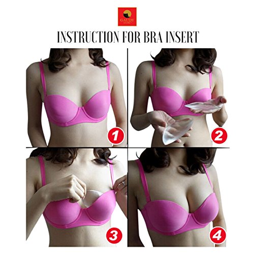 Silicone Bra Inserts Push Up Bra Enhancers Pads Chicken Cutlets