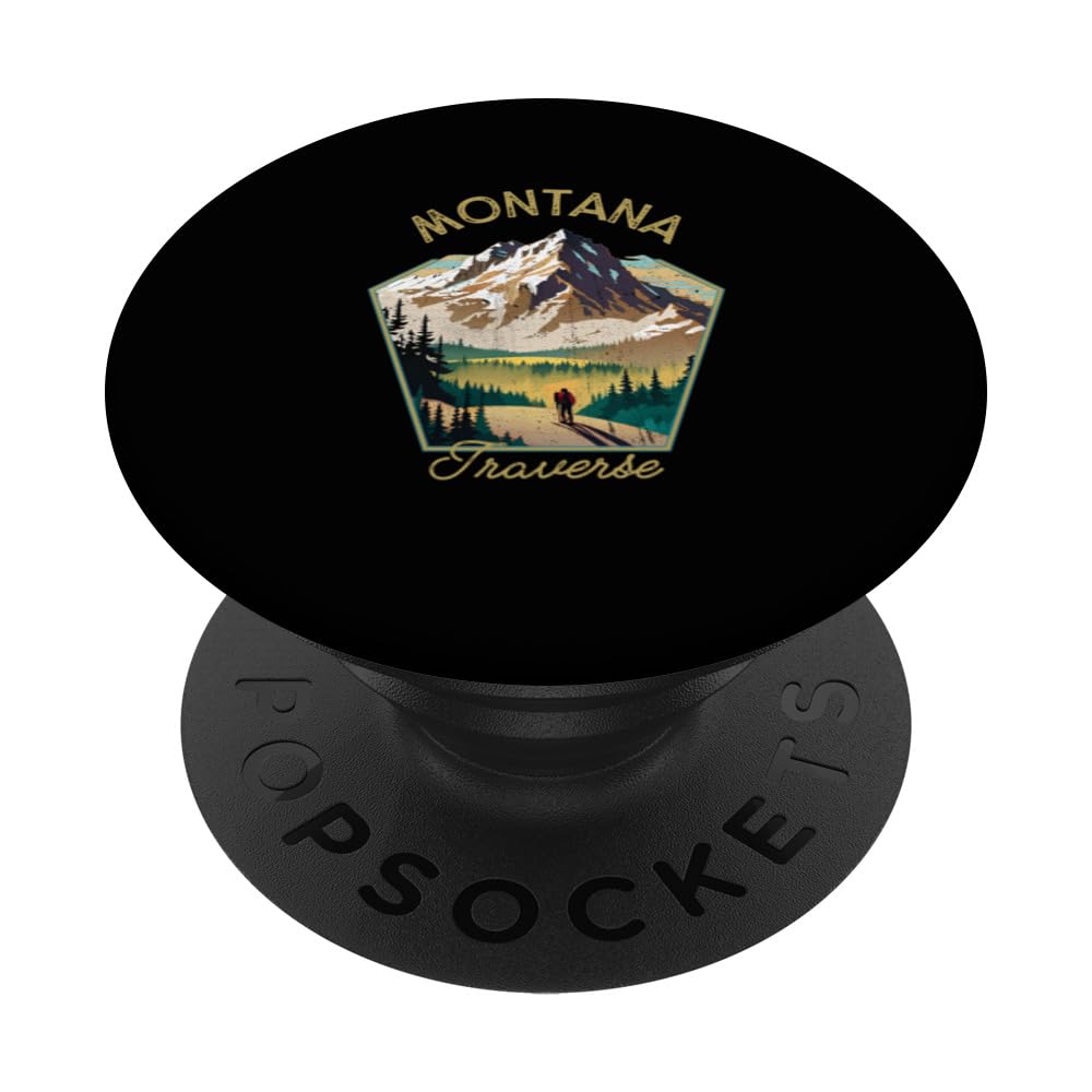 Montana Retro Clothing - Montana Souvenir PopSockets Swappable PopGrip
