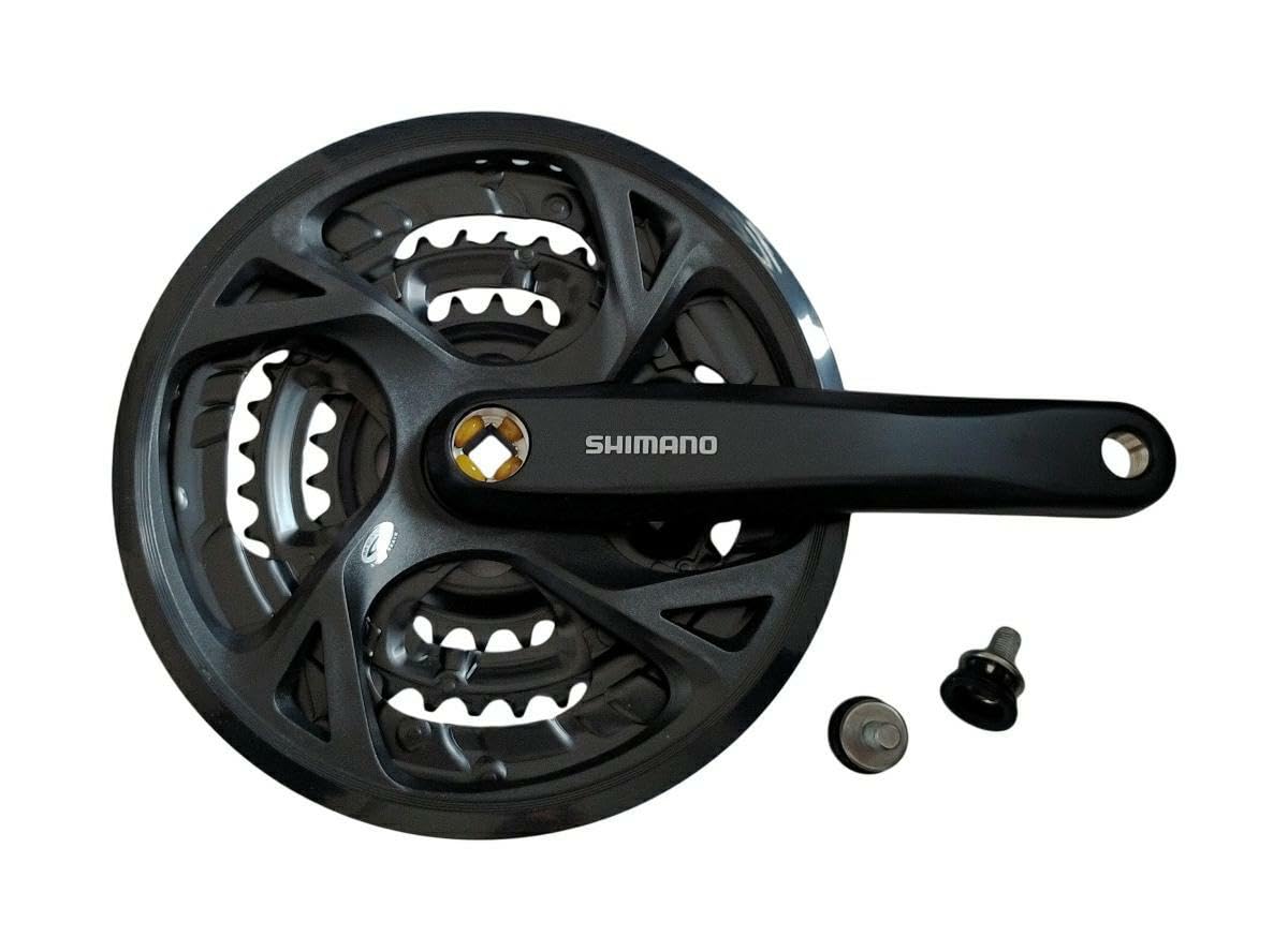 SHIMANO Acera M371 44/34/24 175 Chain Set - Black, 9 Speed