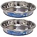 (2 Pack) Our Pets Durapet Stainless Steel Cat Dish, 16 Ounces each