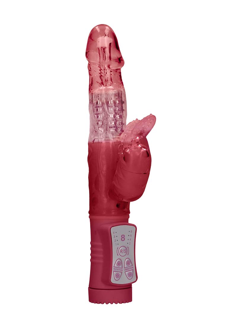 Shots Rotating Beetle Vibrator, Red