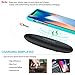 Wireless Charger, IPhone X Wireless Charger, ATOPAL Ultra Slim Qi Fast Wireless Charging Pad for IPhone X, IPhone 8 / 8 Plus, Standard(Not Fast) Samsung Galaxy Note 8 S6 S7 S8 / S8 Plus(No AC Adapter)