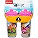 Playtex Sipsters Stage 3 Spill-Proof, Leak-Proof, Break-Proof Insulated Spout Sippy Cups 9 Ounce 2 Count (Color May Vary)