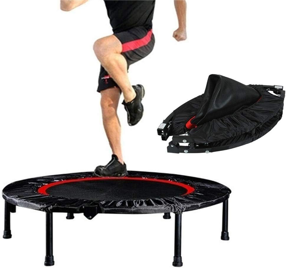 RUXINGGU Fitness Trampoline with Optional Folding Function Ø 40 inch