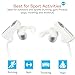 Wireless Headphones Zeus IMPROVED m. 2017 - HD Stereo Sound - Best Wireless Earbuds with Microphone - Running Headphones - Sport Headphones - Workout Headphones - Sports Earbud Headphones
