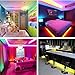 LED Strip Lights Waterproof,16.4ft 300leds RGB LED Light Strip 5050 Color Changing LED Strip Lights with Remote LED Tape Lights for Home Lighting Kitchen Decoration Mounting Tape