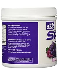Lata de AdvoCare Spark, sabor sandía, 10.5 onzas, Uva, 1
