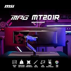 MSI MPG MT201R - Premium RGB Single Monitor Stand