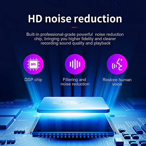 Dododuck Q58 Professional Mini Voice Activated Recorder, Long Battery