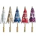 Chunshop Lace Embroidered Parasol Umbrella For Bridal Wedding Party Decoration (White)