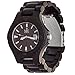 Maui Kool Wooden Watch Lahaina Collection For Men Women Unisex Analog Wood Watch Bamboo Gift Box (4A - Black Sandalwood)