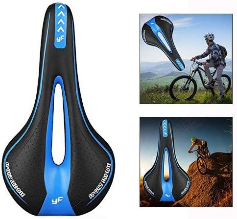 OFKPO Bicycle saddle, silicone bicycle seat, mountain bike saddle, comfort anti-shock seat, non-slip mountain bike - Image 3
